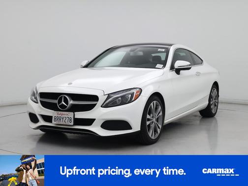 White 2017 Mercedes-Benz C-Class