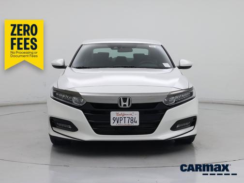 White 2019 Honda Accord Sport