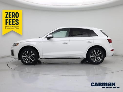 White 2023 Audi Q5 S-Line Premium Plus