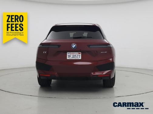 Burgundy 2023 BMW iX XDrive50i