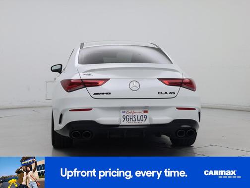 White 2023 Mercedes-Benz AMG CLA 45