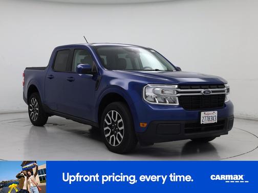 Blue 2023 Ford Maverick Lariat