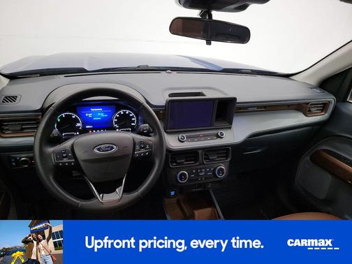 Blue 2023 Ford Maverick Lariat