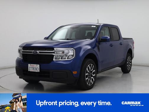 Blue 2023 Ford Maverick Lariat