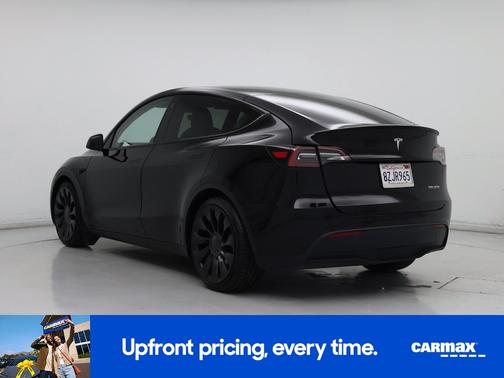 Black 2022 Tesla Model Y Performance