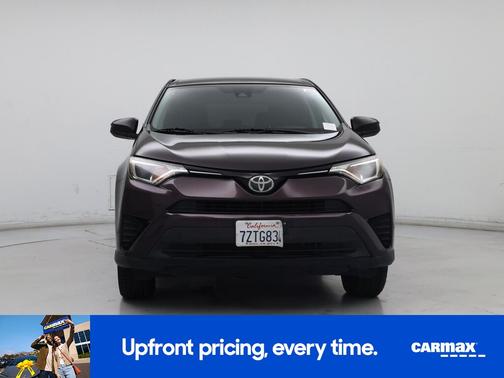 Burgundy 2017 Toyota RAV4 LE