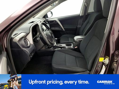 Burgundy 2017 Toyota RAV4 LE