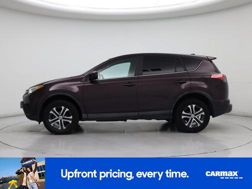 Burgundy 2017 Toyota RAV4 LE