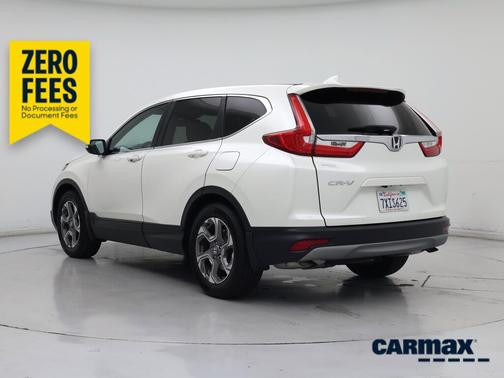 White 2017 Honda CR-V EX-L