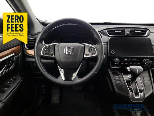 White 2017 Honda CR-V EX-L