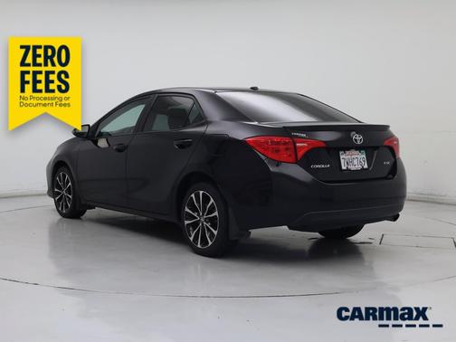 Black 2017 Toyota Corolla XSE