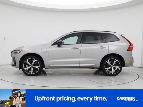 Silver 2022 Volvo XC60 Recharge Plug-In Hybrid T8 R-Design