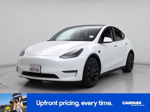 White 2022 Tesla Model Y Performance