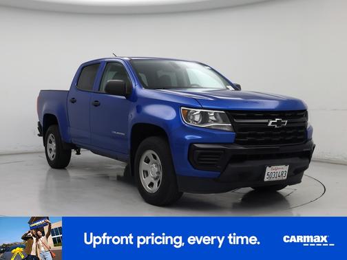 Blue 2022 Chevrolet Colorado Work Truck