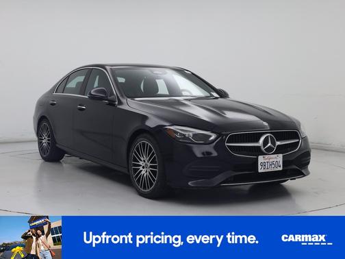 Black 2022 Mercedes-Benz C-Class