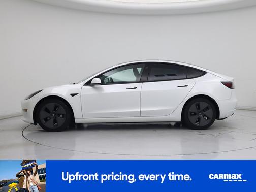 White 2021 Tesla Model 3 Standard Range Plus