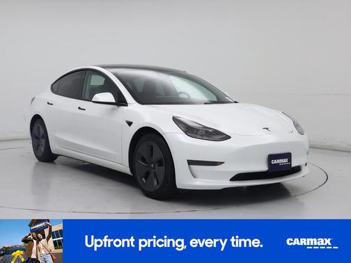 White 2021 Tesla Model 3 Standard Range Plus