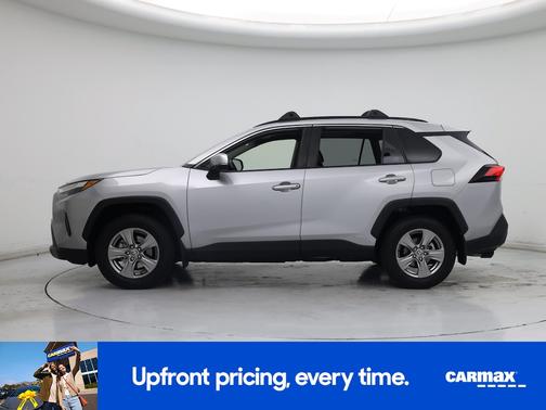 Silver 2024 Toyota RAV4 Hybrid XLE