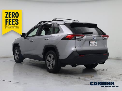 Silver 2024 Toyota RAV4 Hybrid XLE