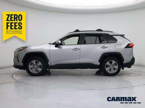 Silver 2024 Toyota RAV4 Hybrid XLE