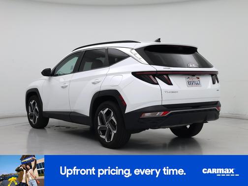 White 2022 Hyundai TUCSON SEL