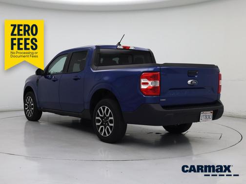 Blue 2023 Ford Maverick Lariat