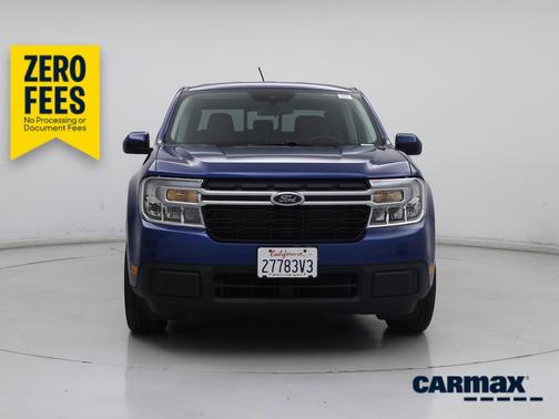 Blue 2023 Ford Maverick Lariat