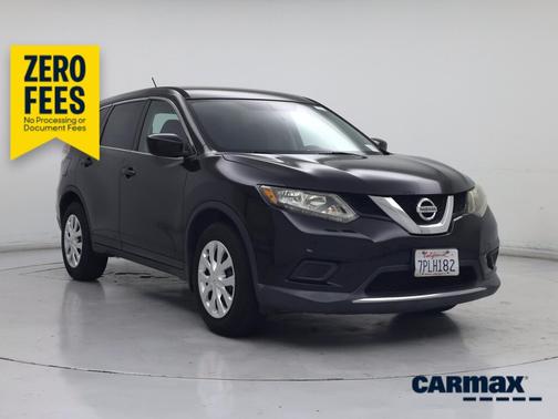 Black 2016 Nissan Rogue SV