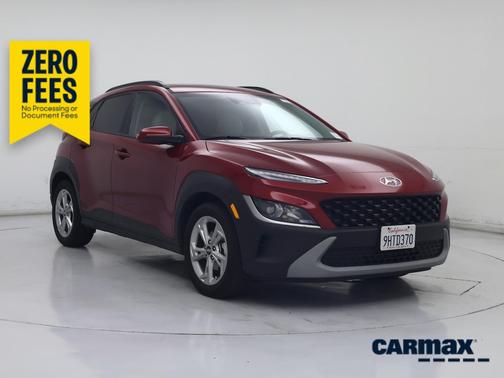 Red 2023 Hyundai KONA SEL