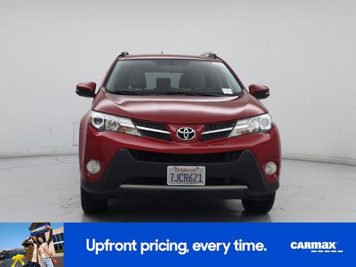 Red 2015 Toyota RAV4 XLE