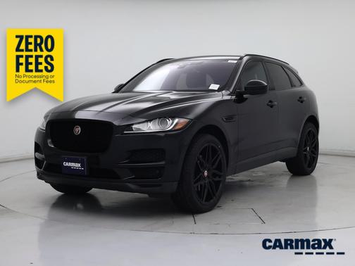 Black 2018 Jaguar F-PACE Premium