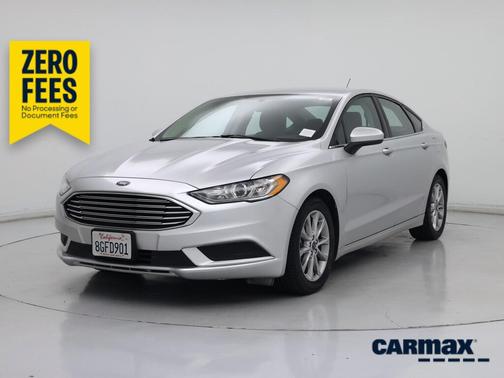 Silver 2017 Ford Fusion SE