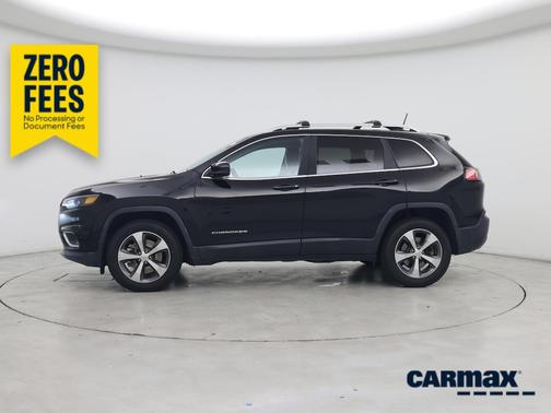 Black 2019 Jeep Cherokee Limited