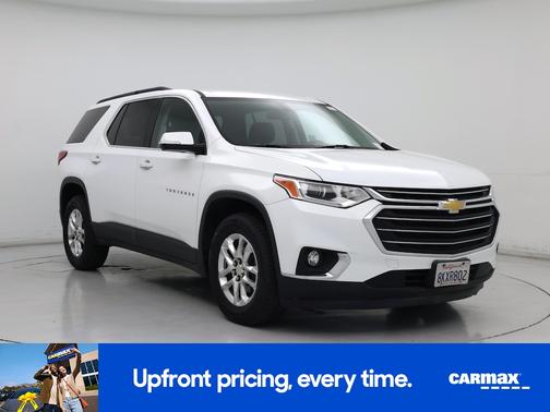 White 2019 Chevrolet Traverse LT
