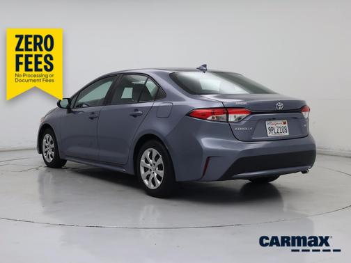 Blue 2022 Toyota Corolla LE