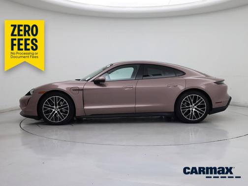 Purple 2021 Porsche Taycan