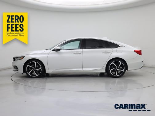 White 2019 Honda Accord Sport