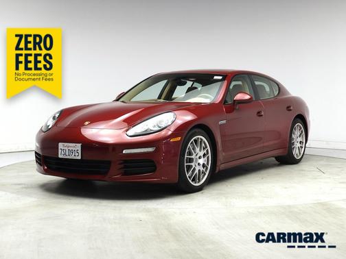 Red 2016 Porsche Panamera Edition