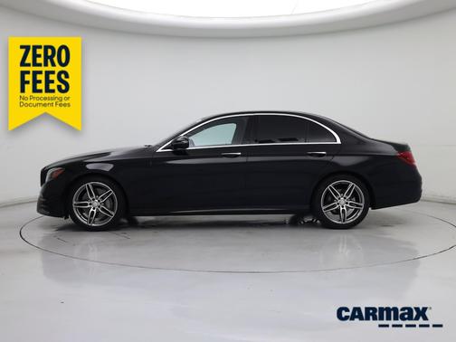 Black 2017 Mercedes-Benz E-Class