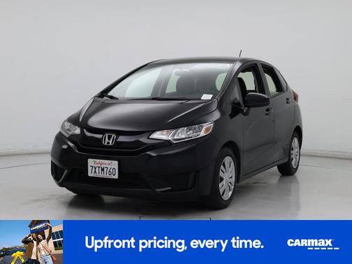 Black 2017 Honda Fit LX