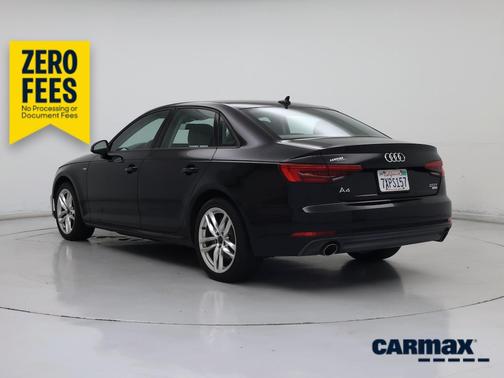 Black 2017 Audi A4 Ultra Premium