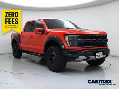 Orange 2023 Ford F-150 Raptor