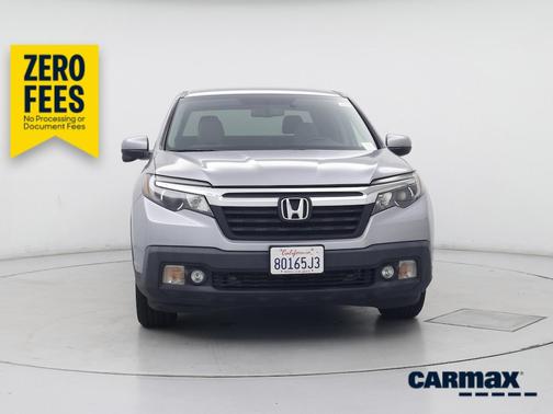 Silver 2017 Honda Ridgeline RTL-T