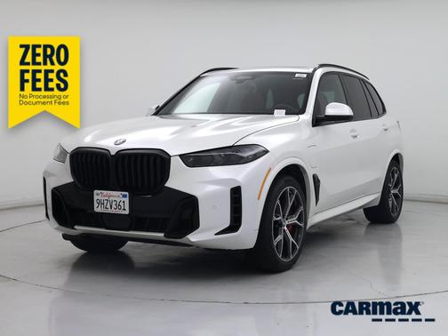 White 2024 BMW X5 PHEV xDrive50e