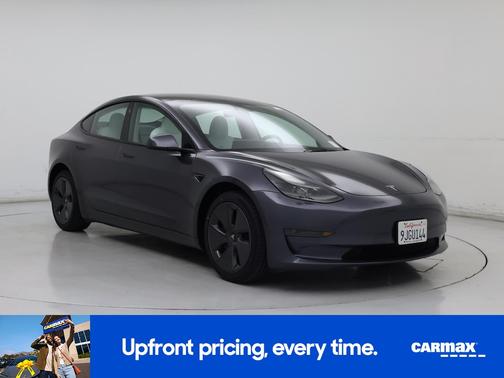 Gray 2023 Tesla Model 3