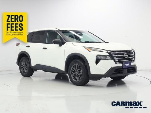 White 2024 Nissan Rogue S