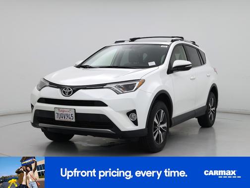 White 2016 Toyota RAV4 XLE