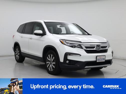 White 2021 Honda Pilot EX