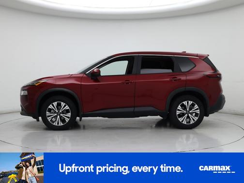 Red 2022 Nissan Rogue SV