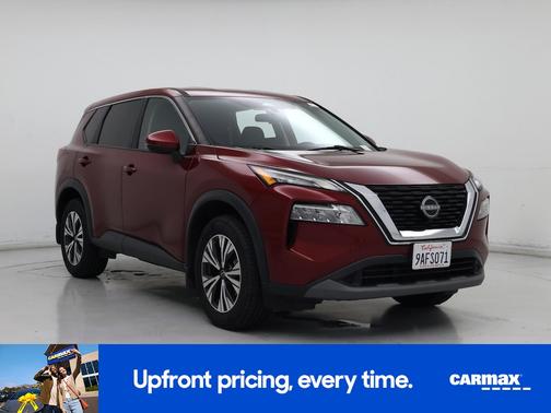 Red 2022 Nissan Rogue SV